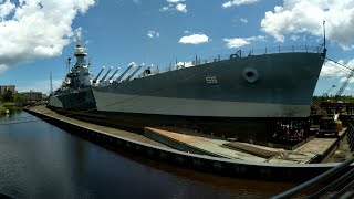 USS North Carolina  The USNs first fast battleship [upl. by Maryanna]