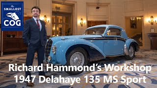 Richard Hammonds Workshop  1947 Delahaye 135 MS Sport Coupé by Chapron [upl. by Nayab]