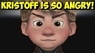 MMD Frozen quotKristoff Is So Angryquot  funny animated cartoon meme animation Disney [upl. by Tamera275]