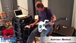 Adrian Belew checks out the new Eventide H9 Max [upl. by Ailatan]