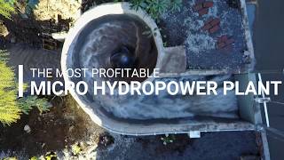 The Most Profitable Micro Hydropower Plant [upl. by Ecinnaj]