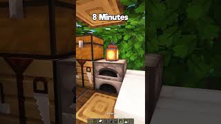 Minecraft Treehouse at Different Times Worlds Smallest Violin minecraft shorts [upl. by Jessy20]