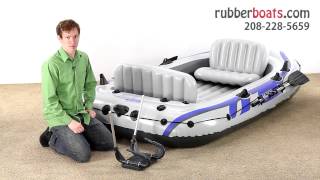 The New Intex Excursion 4 Inflatable Raft [upl. by Eenwat]