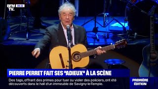 Pierre Perret  Mes Adieux Provisoires à Pleyel Reportage BFM TV [upl. by Venditti973]