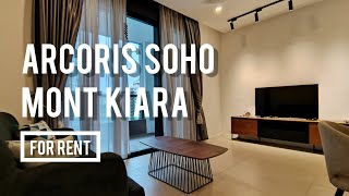 Arcoris Soho Mont Kiara quotClean Fresh Yet Cozy One Bedroom With Balconyquot [upl. by Conrado]