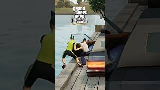 GTA San Andreas Original vs Definitive  Parte 4 shorts gta funny [upl. by Nomyar112]