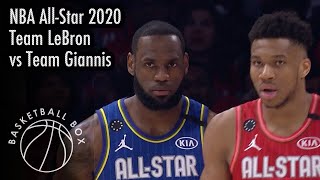 NBA AllStar 2020 Team LeBron vs Team Giannis Full Game Highlights February 16 2020 [upl. by Doralin]