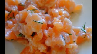 Recette  Tartare de saumon [upl. by Issirk]