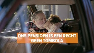 Ons pensioen is een recht geen tombola [upl. by Rehpotsihc109]