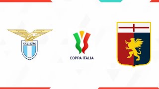 Lazio  Genoa Coppa Italia 2324 ottavi di finale [upl. by Aistek]