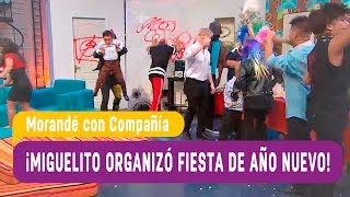 Miguelito organizó fiesta de año nuevo  Morandé con Compañía 2016 [upl. by Ahseekan]