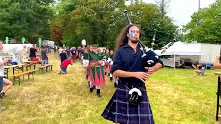 IX Festa Scozzese a Villa Spinola Bussolengo  Scotland The Brave amp Tamburi  Contrada San Bortolo [upl. by Sutit]