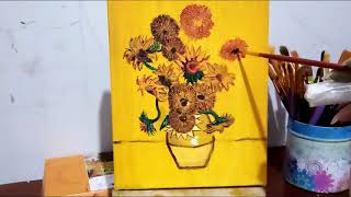 Los Girasoles  Vincent van Gogh [upl. by Annoif]