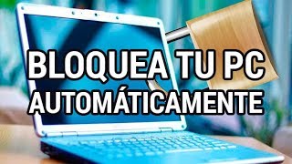 Cómo bloquear automáticamente Windows 10 wwwinformaticovitoriacom [upl. by Ardnnek]