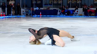 quotVampirequot Amber Glenn performs to Olivia Rodrigo at the Patriot Figure Skating Clubs 2024 Ice Show [upl. by Vitalis490]