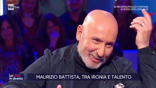 Maurizio Battista risate garantite  La vita in diretta 12122019 [upl. by Nicolas]