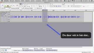 Tutorial Audacity voor beginners 01 [upl. by Nelly]