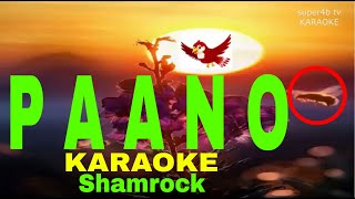 PAANO By Shamrock KARAOKE Version 5D Surround Sounds [upl. by Rusell]