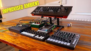 How to Approach a DAWLESS Improvised Ambient Live Set [upl. by Ttiwed702]