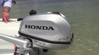 Honda Launches new 4HP 5HP and 6HP outboards [upl. by Yroffej]