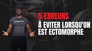 5 erreurs à éviter quand on est ectomorphe [upl. by Ahsikyw]