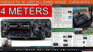 YAESU FTX1F  LATEST NEWS  2025 Release [upl. by Siul841]