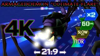 Armageddemon quotUltimate Flarequot【4K21960FPS】DIGIMON LINKS SKILL SHOW [upl. by Neema]