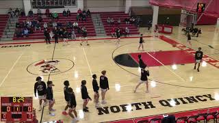 North Quincy vs Duxbury Boys JV Basketball 12222023 [upl. by Aschim]