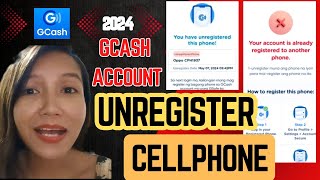 Paano E Unregister Ang Phone Sa Gcash Account 2024  How To Unregister Phone In Gcash Account 2024 [upl. by Veda]