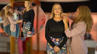 ASMR Full Body DETAILED Measuring for Fitting of Elegant and FEMININE Dress  Real Person ASMR [upl. by Gherlein]