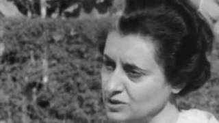 Indira Gandhi interview on food shortage problem 1 [upl. by Haskell]