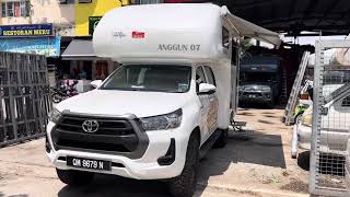 Toyota hilux motorhome new model 2023 [upl. by Eilyak294]