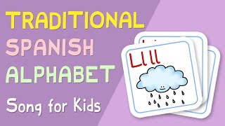 ¡El alfabeto  Traditional Spanish Alphabet Song [upl. by Alten419]