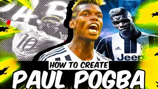 Paul Pogba EA Sports FC 24  VIRTUAL PRO LOOKALIKE TUTORIAL [upl. by Carlyn]