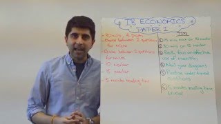 IB Economics Paper 1 Tips HLSL [upl. by Odranar532]