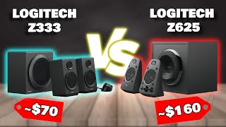 Logitech Z333 vs Logitech Z625 Sound Test [upl. by Aramaj]