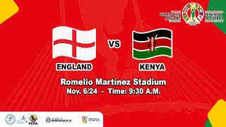 🔴 ENGLAND – KENYA Group B  WAFF Amputee Football Womens World Cup 2024 [upl. by Llerrit]