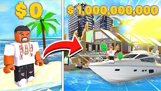 BUILDING AN ENTIRE LUXURY RESORT Roblox Resort Simulator Tycoon [upl. by Gnen]