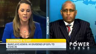 Barclays Kenya First Half Results with Adan Mohamed [upl. by Olen238]