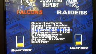 Madden NFL 94  SNES Version vs Genesis Version HD Comparison [upl. by Aras65]