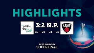 Superfinal 2023 Highlights SV WilerErsigen  Floorball Köniz [upl. by Alburg]