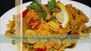 Moroccan Style Spanish Paella [upl. by Chico]