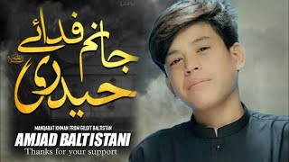 Jaanam FidaeHaideri Official Video  Amjad Baltistani AIMDQ [upl. by Esenwahs283]