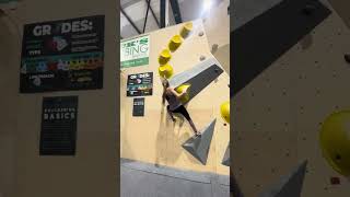 Always a fun bloc on this section of wall 🤩 climbing bouldering fyp [upl. by Hyo]