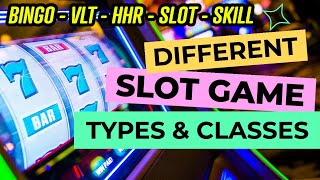 What are Classes of Gaming The Different types of Slot Machines 🎰 Can you win on these [upl. by Auqinahs930]