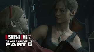 RESIDENT EVIL 2 REMAKE CLAIRE 2nd Run Walkthrough Gameplay Part 5 JPENG  FULL GAME [upl. by Netaf]