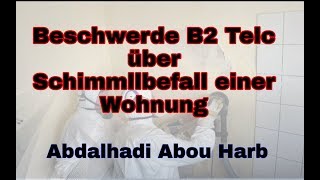 تعليم اللغة الألمانية  شكوى العفن في المنزل Beschwerde B2Telc  Schimmelbefall [upl. by Ahsimrac503]