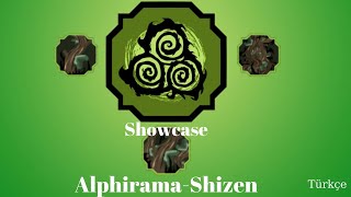 ALPHİRAMA SHİZEN SHOWCASE  Shinobi Life 2 Türkçe [upl. by Seema]