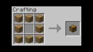 Minecraft How to craft everything Part 1 [upl. by Dale26]