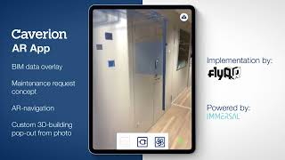 Spatial AR with Building Information Modeling navigation 3Dbuilding and maintenance concept [upl. by Pulsifer64]